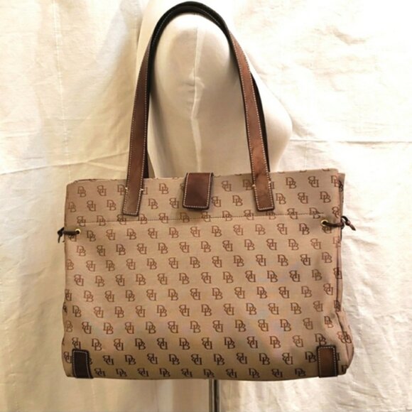 Dooney & Bourke Vintage Anniversary Signature Medium Tote & Pouch - Picture 5 of 12